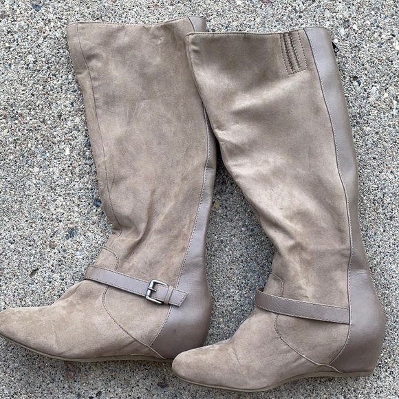 Express | Shoes | Express Tan Boots 